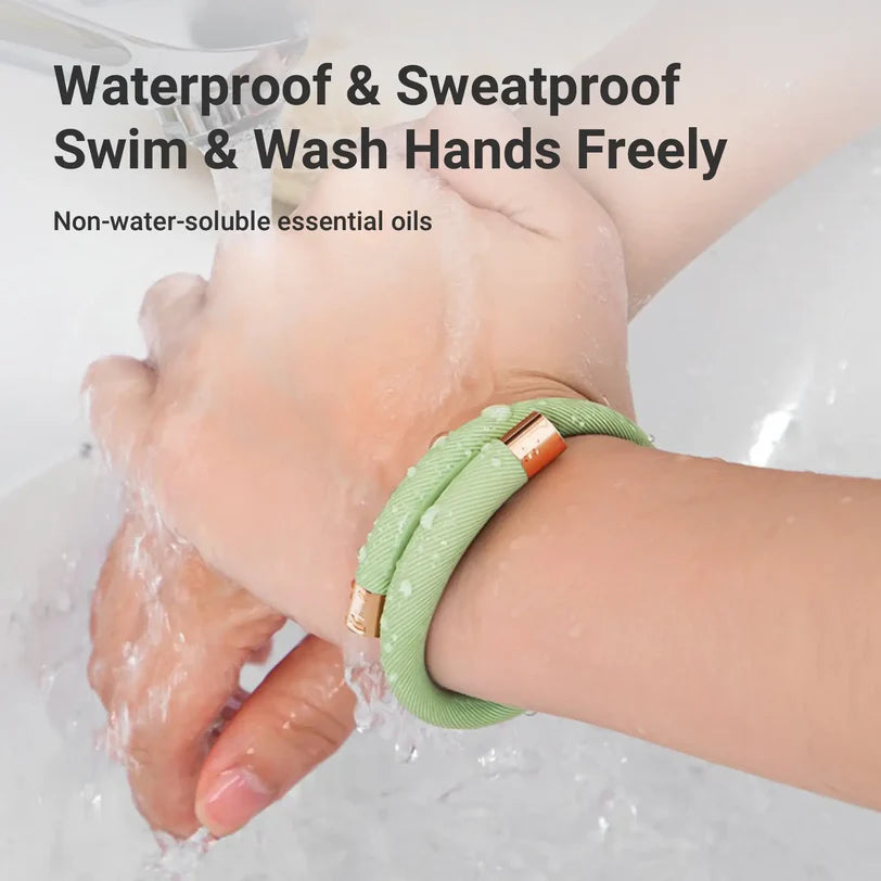 Essential Oil Wristband Mosquito Repellent Natural Outdoor Protection Bracelet