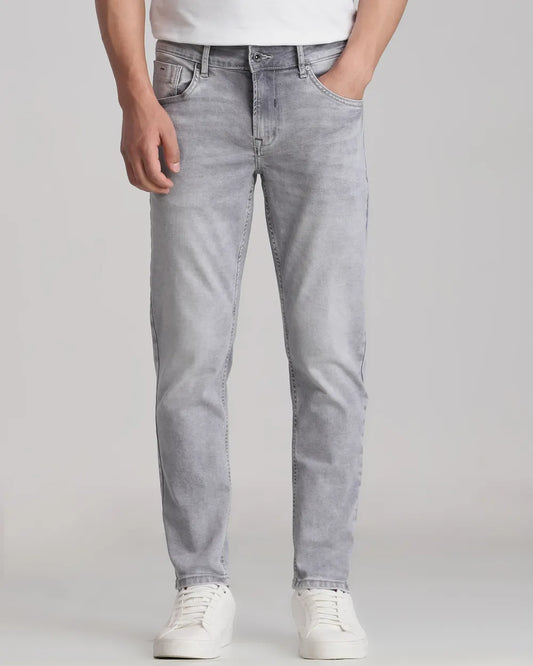 Trendy Grey Ankle Length Originals Jeans for Men Casual and Semi Formal